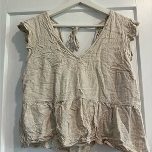 Abercrombie flowy top size medium